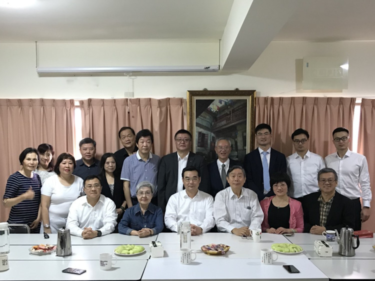 常州市副市長史志軍與武進區台辦主任陳月波至本會參訪交流