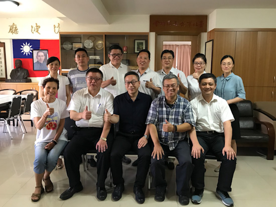 【兩岸】常州市行政學院考察團一行來台參訪同鄉會