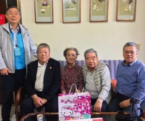 服務慰問組探訪方輝耀鄉長、劉熙冠鄉長
