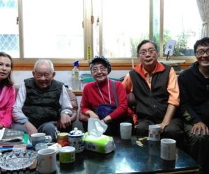 服務慰問組探訪梁元明鄉長