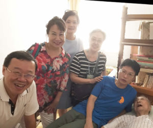 服務慰問組探訪沈珊鄉長