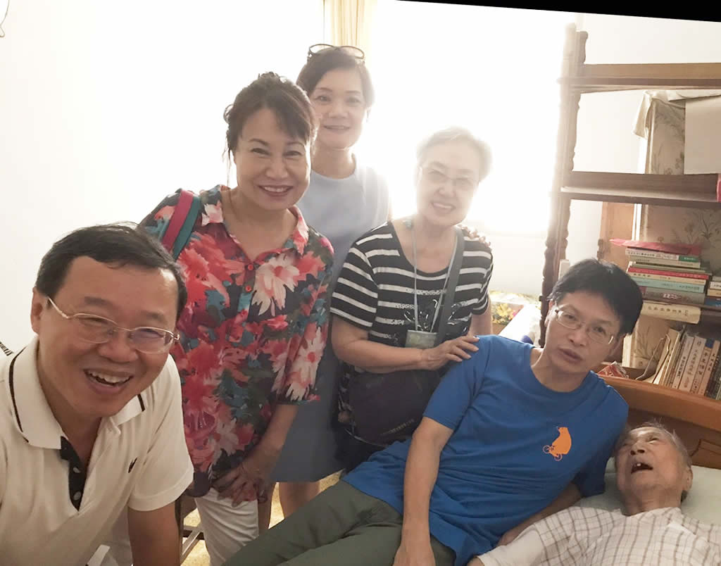 服務慰問組探訪沈珊鄉長